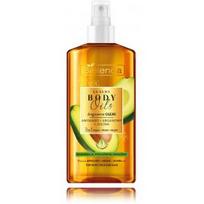 Bielenda Luxury Body Oils Precious Avocado + Argan + Jojoba Oils 3in1 purškiamas aliejus veidui, kūnui ir plaukams - 150 ml.