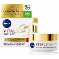 Nivea Vital Soja Anti-Age SPF30 stangrinantis dieninis veido kremas brandžiai odai - 50 ml.