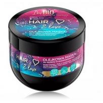 Eveline I'm Bio Hair 2 Love Oil Mask High Porosity Hair kaukė poringiems plaukams - 300 ml.