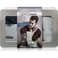 Vivaco Gentleman Silver Set rinkinys vyrams (50 ml. EDP + veido kremas 100 ml. + dušo gelis 200 ml. + plaušinė) - 1 vnt.