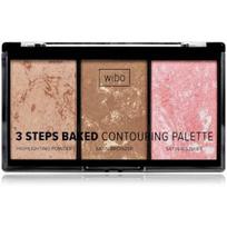 Wibo 3 Steps Baked Contouring Palette veido kontūravimo paletė - 10 g.