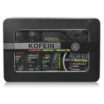 Vivaco Keratin & Caffeine Men rinkinys (šampūnas 200 ml.+drėkinantis veido kremas 200 ml.+dušo gelis 200 ml.+kremas 200 ml.+plaušinė) - 1 vnt.