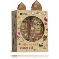 HiSkin Salted Caramel Cream Set rinkinys (200 ml. kūno kremas + 60 ml. rankų kremas) - Rinkinys