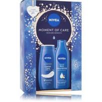 Nivea Moment of Care rinkinys moterims (dušo kremas 250 ml. + kūno pienelis 250 ml.) - 1 vnt.