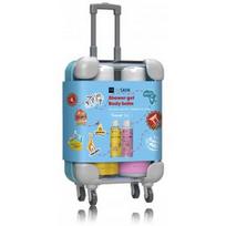 HiSkin Travel Set rinkinys (75 ml. dušo gelis + 75 ml. kūno losjonas) - Rinkinys