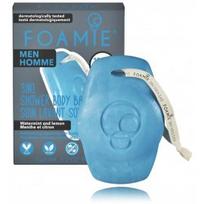 Foamie Men Homme 3in1 Shower Body Bar kietas kūno, plaukų ir veido prausiklis vyrams - 90 g.