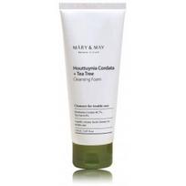 Mary & May Houttuynia Cordata + Tea Tree Cleansing Foam valomosios veido putos probleminei odai - 150 ml.