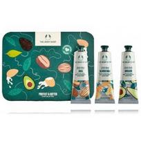 The Body Shop Protect & Soften Hand Balm Trio balzamų rinkinys rankoms (3 x 30 ml.) - Rinkinys