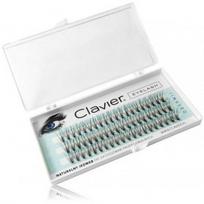 Clavier Eyelash dirbtinės priklijuojamos blakstienos kuokšteliais - 8 mm