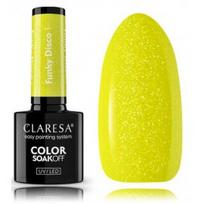 Claresa Soak Off UV / LED Funky Disco ilgalaikis hibridinis nagų lakas - Funky Disco 1