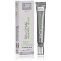 MartiDerm Shots Salicylic Imperfections gelis riebiai veido odai su salicilo rūgštimi - 20 ml.