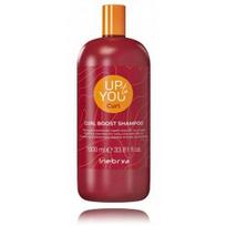 Inebrya Up To You Curl Boost Shampoo drėkinantis šampūnas garbanotiems / banguotiems plaukams - 1000 ml.