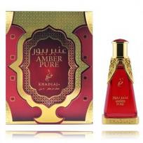 Khadlaj Amber Pure Concentrated Perfume Oil aliejiniai kvepalai vyrams ir moterims - 20 ml.
