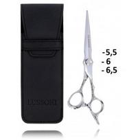 Lussoni Stellar Series Silver profesionalios kirpimo žirklės su dėklu - 6