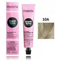Matrix Super Sync Pre-Bonded plaukų dažai be amoniako - 10A Lightest Ash Blonde