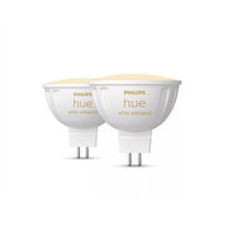 Philips Hue WA 12V MR16, 2pcs pack | GU5.3 | 5.1 W | Warm to cool white light