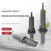 Diamond Head Stone Splitter Chisel - High Hardness Quarrying Tool with Electric Hammer Wedge 16mm Stone Splitter