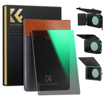 K&F Concept K&F ND4 (2 Stops) Square ND Filter, 4"x5.65" Neutral Density Filter Compatible with Tilta Compatible
