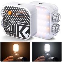 K&F Concept Dual Color Temperature Portable Photography Video Fill Light (White)