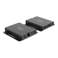 Konferencijų įranga ir reikmenys  Digitus HDMI Extender Set, 4K/120Hz, 40 m  DS-55342  Black