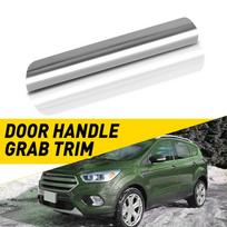 Ford Escape 13-19 priekinės vairuotojo pusės durų rankenos apdailos juosta LH Sidabrinė# yellow