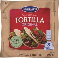 Mažos tortilijos SANTA MARIA, 200 g