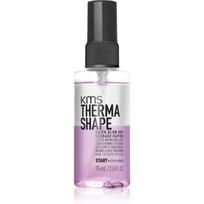 KMS Thermashape Quick Blow Dry apsauginis formuojamasis plaukų lakas greitesnis plaukų džiovinimas 75 ml