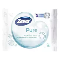 Šlapias tualetinis popierius ZEWA PURE, 1 vnt.