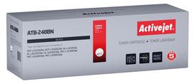Kasetė lazeriniui spausdintuvui Toner - ACTIVEJET - ATB-248BN - Suderinamas Brother TN248BK - Juodas - 1000 puslapių