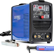 IPOTOOLS 160PD TIG suvirinimo aparatas - TIG TIG suvirinimo aparatas 160 amperų visiškai skaitmeninis inverterinis suvirinimo aparatas su RF uždegimu, impulsų funkcija, MMA, IGBT, 32 bitų mikroprocesorius, 7 metų garantija
