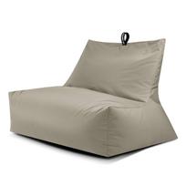 Sėdmaišis Icy Sofa Glow, 125x130x75 cm, baltai pilka