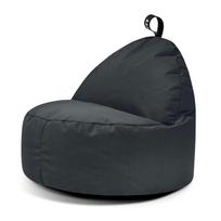 Sėdmaišis Round XL Glow , 85x85x70 cm, tamsiai pilka