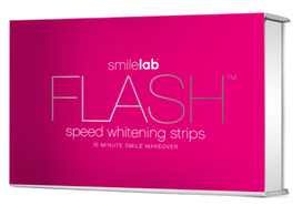 SMILELAB Flash Stripes greito poveikio dantų balinimo juostelės, 10 vnt.