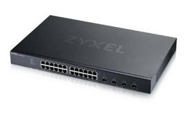 Zyxel XGS1935-28-EU0101F tinklo komutatorius Valdomas L2+/L3 Gigabit Ethernet (10/100/1000) 1U Juoda