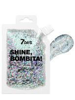 7 DAYS Blizgučiai veidui, kūnui ir plaukams Shine Bombita 902 Dope, 90 ml