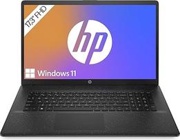 HP nešiojamasis kompiuteris su 17,3 colių FHD ekranu, "AMD Ryzen 5 7520U", 8GB DDR5 RAM, 512GB SSD, "AMD Radeon" grafika, "Windows 11", QWERTZ, juodas, su 25GB "Dropbox" atminties 12 mėn.