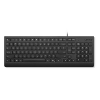 Klaviatūra Lenovo Keyboard  Essential  Keyboard  Wired  US English  Black