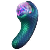 Temptasia Enchanted Serpent - mitinis klitorio vibratorius (žalias)