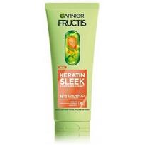 Garnier Fructis Keratin Sleek Shampoo glotninamasis šampūnas sausiems plaukams - 200 ml.