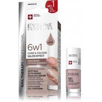 Eveline Nail Therapy 6in1 Care & Colour Latte nagų kondicionierius su spalva - 5 ml.