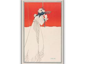 Plakatas „Izolda“, Aubrey Vincent Beardsley (1893)