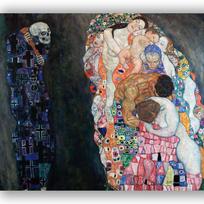 Reprodukcija „Mirtis ir gyvenimas“, Gustav Klimt