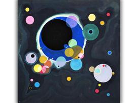 Reprodukcija „Keli apskritimai“, Wassily Kandinsky Giclée (1926)