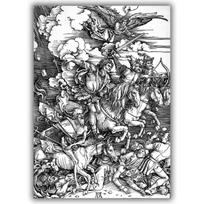 Reprodukcija „Keturi apokalipsės raiteliai“, Albrecht Durer