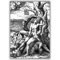 Reprodukcija „Jupiteris ir Semelė“, Marco da Ravenna