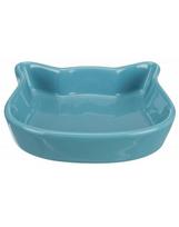 TRIXIE Keraminis katės galvos formos dubenėlis 0,25 l/12 cm
