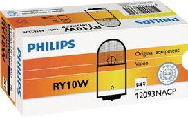 Įprastinė lemputė RY10W 12V 10W BAU15s "Philips