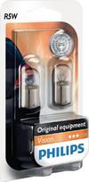 Lemputė Įprastinė lemputė R5W 12V 5W BA15s balta "Philips