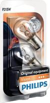 Lemputė Įprastinė rutulinė P21/5W 12V 21W/5W BAY15d balta "Philips