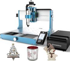 "Genmitsu 3030-PROVer MAX" linijinis kreipiamasis rutulinis sraigtas CNC frezavimo staklėms pasiekiamas ±0,05 mm tikslumas, skirtas didelio tikslumo metalo, aliuminio, vario, akrilo graviravimui, 4-osios ašies tekinimo rinkinys